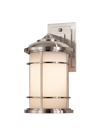 Elstead LIGHTHOUSE Wall lamp E27 1x60W IP44 Steel FE-LIGHTHOUSE2-M