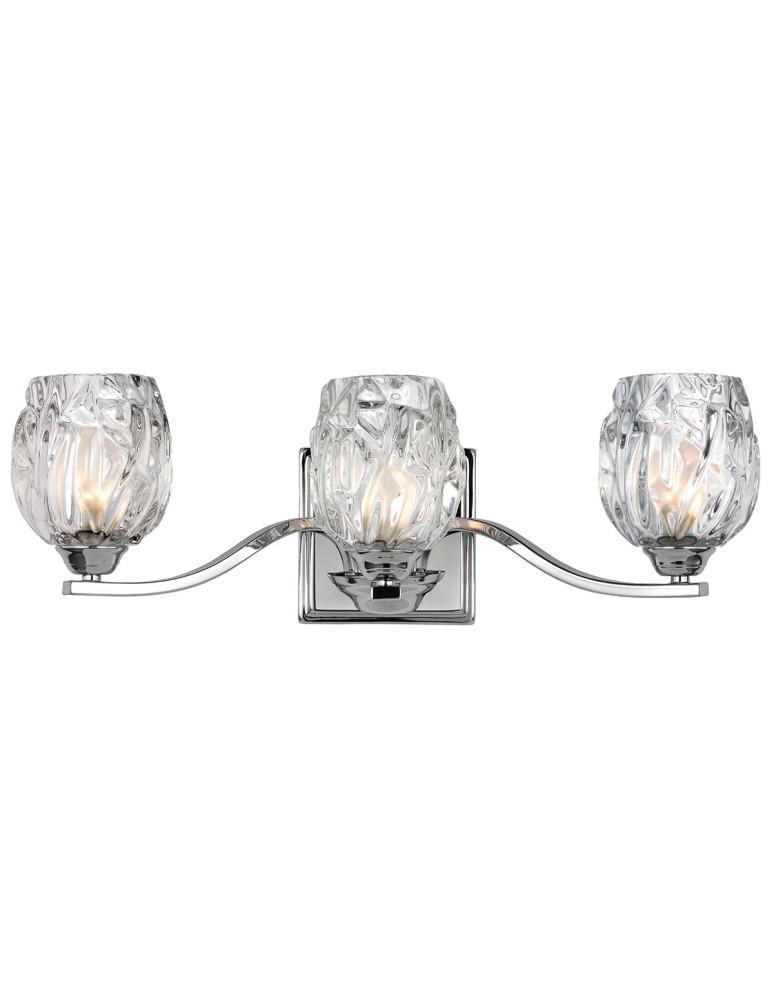 Bathroom wall lamps - Elstead KALLI Wall lamp G9 3x3W IP44 Chrome FE-KALLI3-BATH - product kolory-swiatla.pl 4
