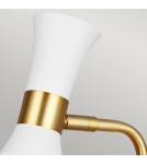 Reading table lamps - Elstead JOAN E27 Table Lamp 1x60W White/Brass FE-JOAN-TL-MW - product 2