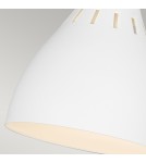 Reading table lamps - Elstead JOAN E27 Table Lamp 1x60W White/Brass FE-JOAN-TL-MW - product 3