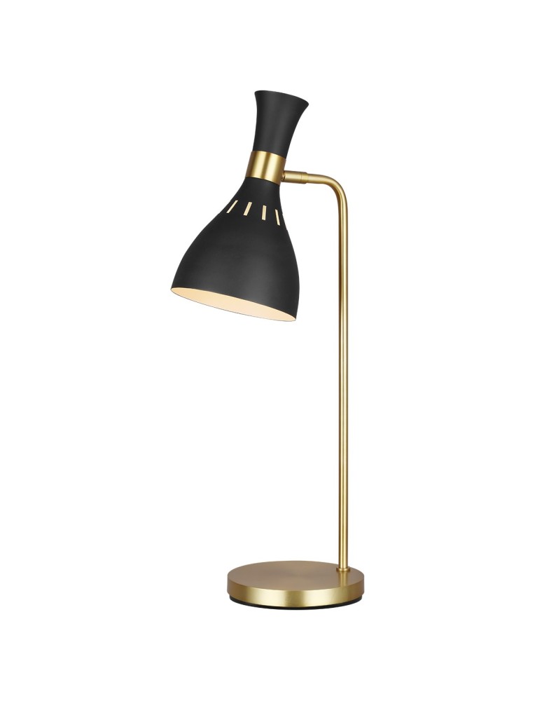 Reading table lamps - Elstead JOAN E27 Table Lamp 1x60W Black/Brass FE-JOAN-TL-MB - product kolory-swiatla.pl 1