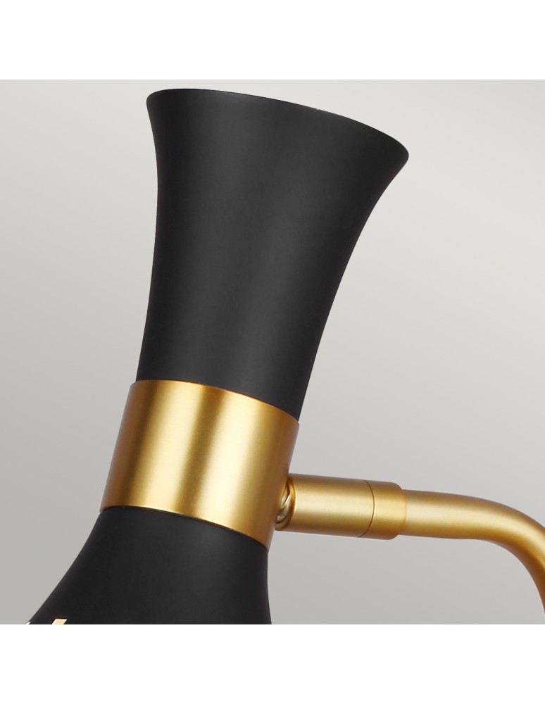 Reading table lamps - Elstead JOAN E27 Table Lamp 1x60W Black/Brass FE-JOAN-TL-MB - product kolory-swiatla.pl 3