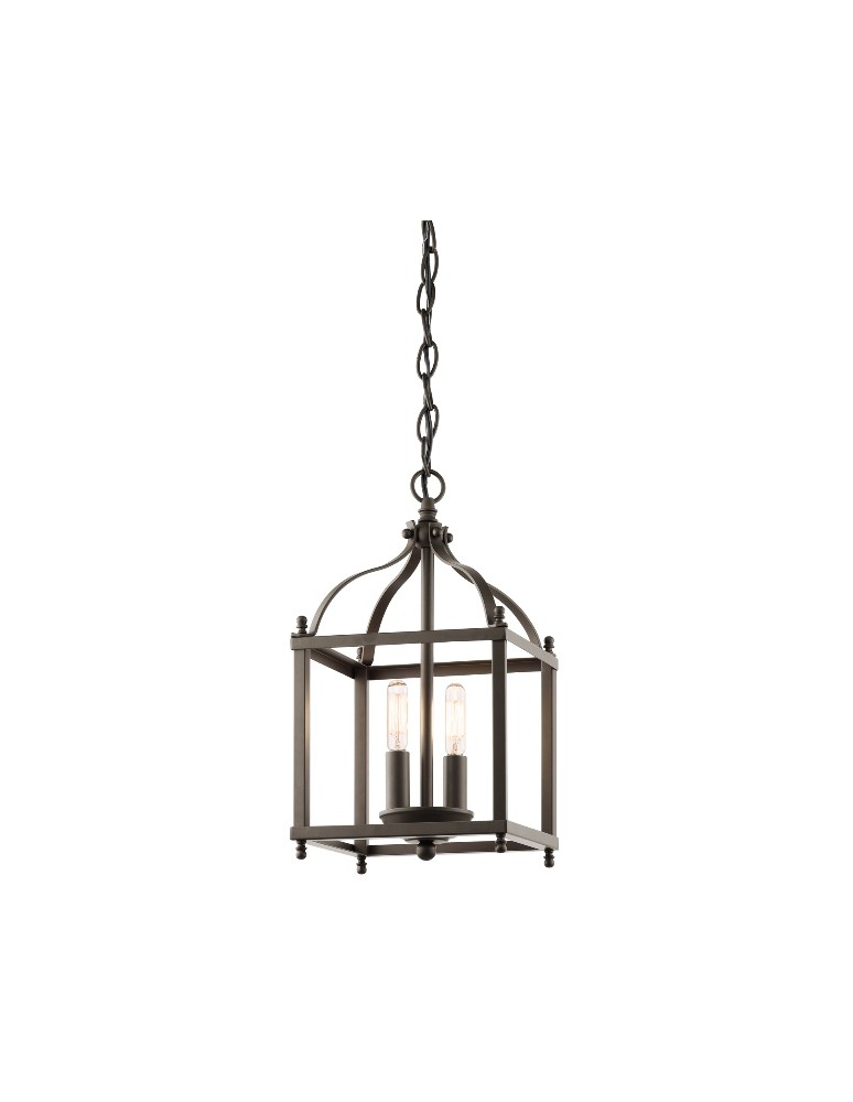 Pendant lamps - Kichler LARKIN 2x60W E14 KL/LARKIN/P/S OZ Pendant. - product kolory-swiatla.pl 1