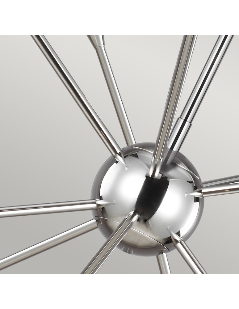 Incandescent chandeliers - Elstead JAX Chandelier G9 10x3W Nickel FE-JAX10-PN - product kolory-swiatla.pl 3