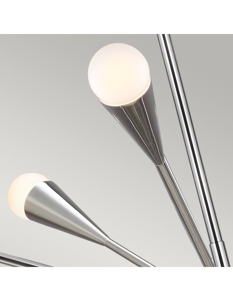 Incandescent chandeliers - Elstead JAX Chandelier G9 10x3W Nickel FE-JAX10-PN - product kolory-swiatla.pl 4
