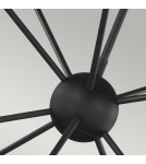 Incandescent chandeliers - Elstead JAX 10x3W G9 Chandelier Black FE-JAX10-MB - product 3