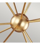 Incandescent chandeliers - Elstead JAX Chandelier G9 10x3W Brass FE-JAX10-BB - product 3