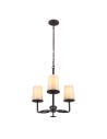 Elstead HUNTLEY 3x75W Brown E27 Chandelier FE-HUNTLEY3