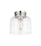 Ceiling lamps - Elstead HOUNSLOW Plafond E27 1x60W Nickel FE-HOUNSLOW-F-PN - product 1
