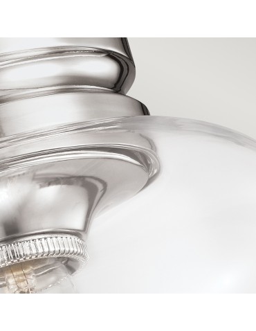 Elstead HOUNSLOW Plafon E27 1x60W Nikiel FE-HOUNSLOW-F-PN - produkt 2