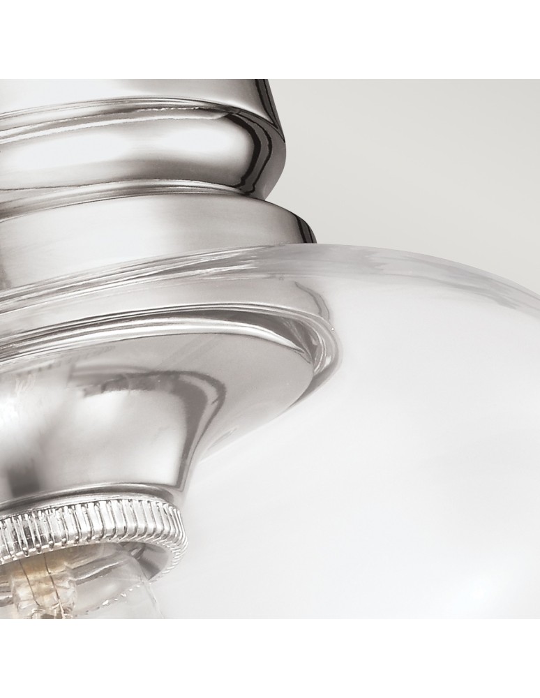 Lampy sufitowe - Elstead HOUNSLOW Plafon E27 1x60W Nikiel FE-HOUNSLOW-F-PN - produkt kolory-swiatla.pl 2