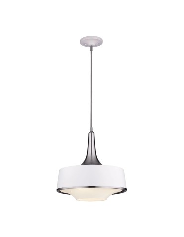 Elstead HOLLOWAY Pendant E27 4x75W Steel FE-HOLLOWAY-4P-W