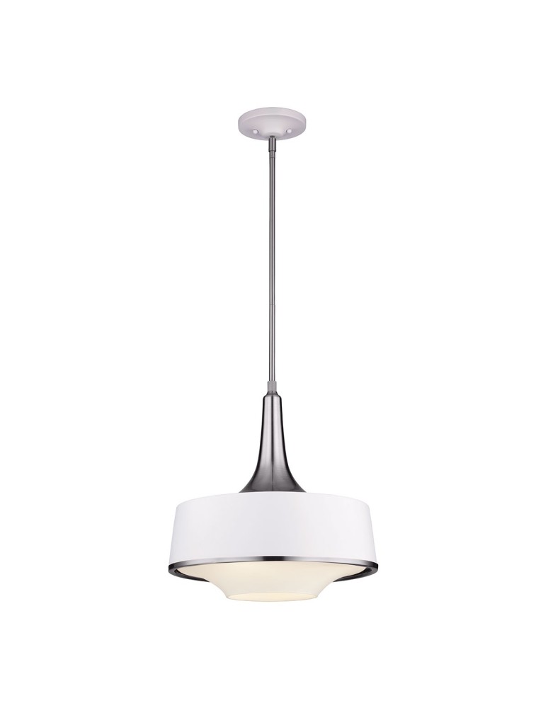 Pendant lamps - Elstead HOLLOWAY Pendant E27 4x75W Steel FE-HOLLOWAY-4P-W - product kolory-swiatla.pl 1