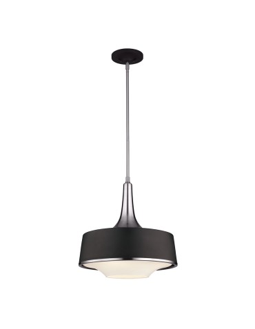 Elstead HOLLOWAY Pendant E27 4x75W Steel/White FE-HOLLOWAY-4P-B