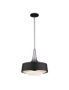Elstead HOLLOWAY Pendant E27 4x75W Steel/White FE-HOLLOWAY-4P-B
