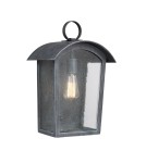 Outdoor wall lamps - Elstead HODGES Wall lamp E27 1x60W IP44 Black FE-HODGES-L - product 1