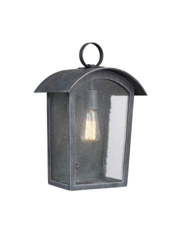 Elstead HODGES Wall lamp E27 1x60W IP44 Black FE-HODGES-L