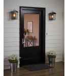 Outdoor wall lamps - Elstead HODGES Wall lamp E27 1x60W IP44 Black FE-HODGES-L - product 3