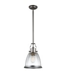 Pendant lamps - Elstead HOBSON Pendant E27 1x75W Nickel FE-HOBSON-P-M-SN - product 1