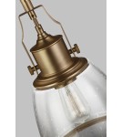 Pendant lamps - Elstead HOBSON Pendant E27 1x75W Antique Brass FE-HOBSON-P-M-AB - product 4