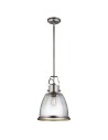 Elstead HOBSON Pendant E27 1x75W Nickel FE-HOBSON-P-L-SN