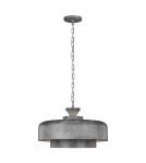 Pendant lamps - Elstead HAYMARKET Pendant E27 1x60W Zinc FE-HAYMARKET-P - product 1