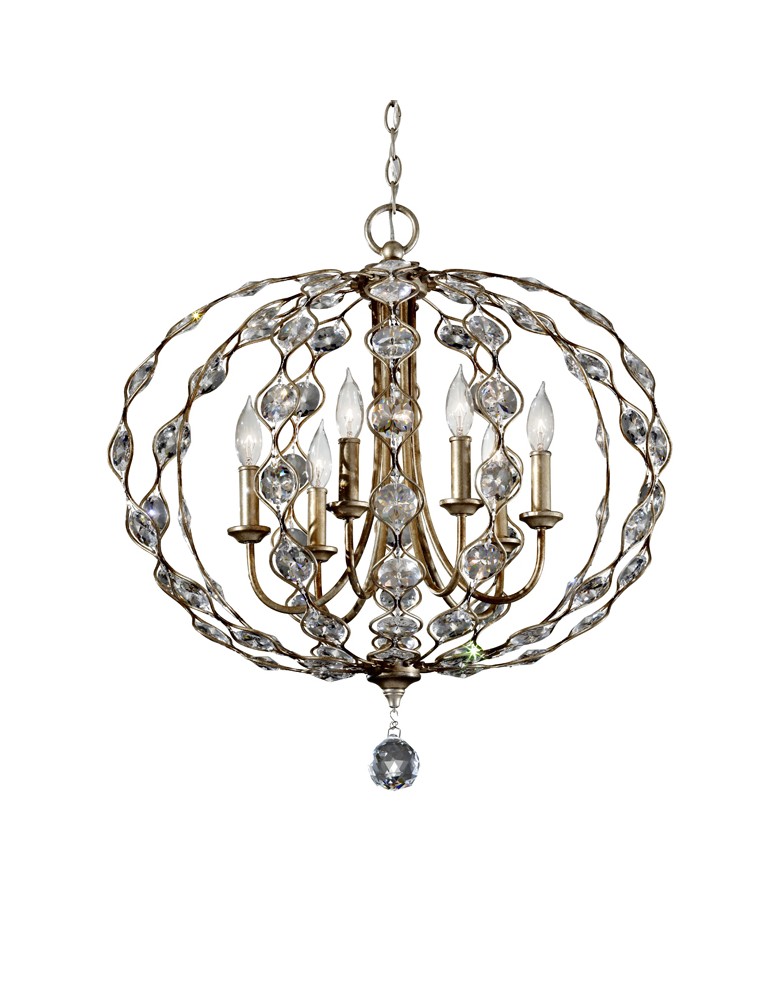 Pendant lamps - Elstead Lighting Feiss Pendant LEILA 6x60W E14 FE/LEILA6 - product kolory-swiatla.pl 1