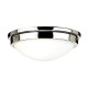 Elstead GRAVITY Plafon E27 2x60W Nikiel FE-GRAVITY-F-PN