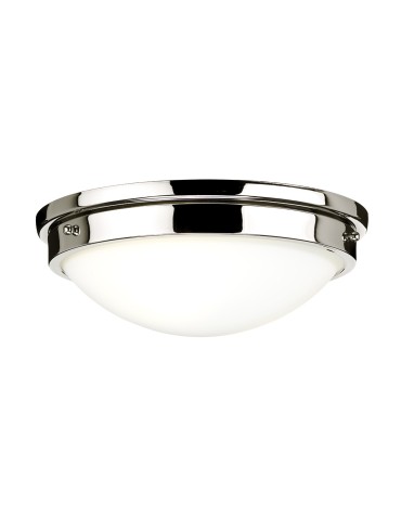 Elstead GRAVITY Plafond E27 2x60W Nickel FE-GRAVITY-F-PN