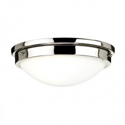 Elstead GRAVITY Plafon E27 2x60W Nikiel FE-GRAVITY-F-PN