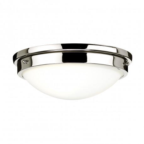 Elstead GRAVITY Plafon E27 2x60W Nikiel FE-GRAVITY-F-PN