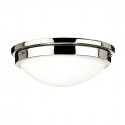 Elstead GRAVITY Plafon E27 2x60W Nikiel FE-GRAVITY-F-PN