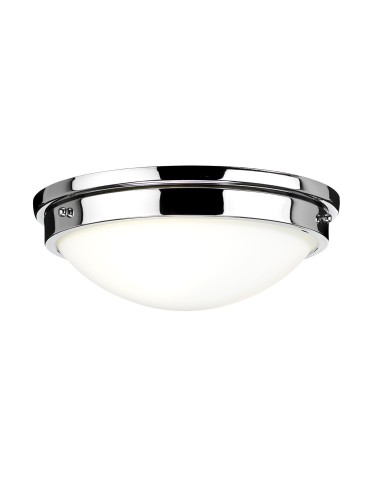 Elstead GRAVITY Plafond E27 2x60W Chrome FE-GRAVITY-F-PC