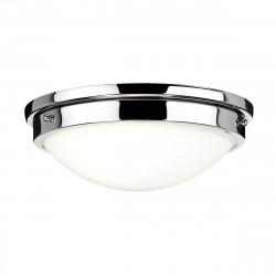 Elstead GRAVITY Plafon E27 2x60W Chrom FE-GRAVITY-F-PC