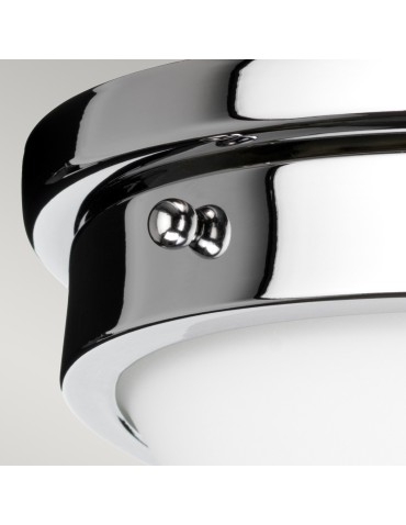 Elstead GRAVITY Plafond E27 2x60W Chrome FE-GRAVITY-F-PC - product 2