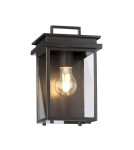 Outdoor wall lamps - Elstead GLENVIEW Wall lamp E27 1x60W IP44 Antique Bronze FE-GLENVIEW-S - product 1