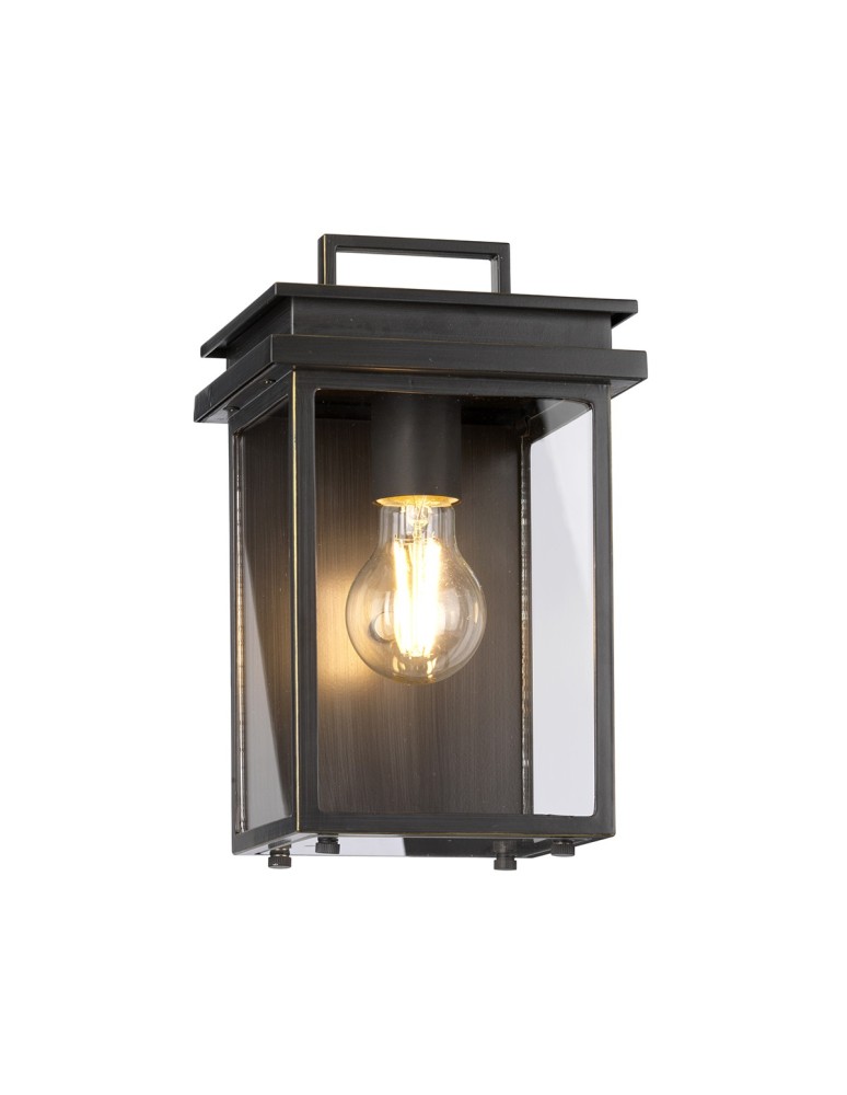 Outdoor wall lamps - Elstead GLENVIEW Wall lamp E27 1x60W IP44 Antique Bronze FE-GLENVIEW-S - product kolory-swiatla.pl 1