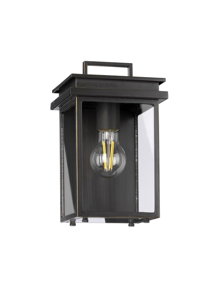 Outdoor wall lamps - Elstead GLENVIEW Wall lamp E27 1x60W IP44 Antique Bronze FE-GLENVIEW-S - product kolory-swiatla.pl 2