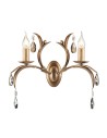 Elstead Lighting Interior Wall lamp LILY 2x60W E14 LL2 ANT BRZ
