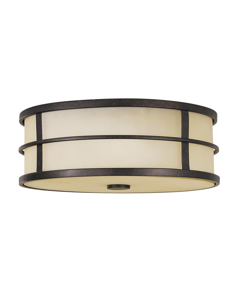 Ceiling lamps - Elstead FUSION Plafond E27 3x60W Brown FE-FUSION-F - product kolory-swiatla.pl 1