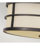 Ceiling lamps - Elstead FUSION Plafond E27 3x60W Brown FE-FUSION-F - product 2