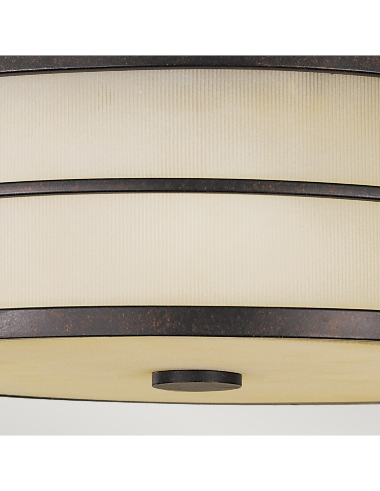 Ceiling lamps - Elstead FUSION Plafond E27 3x60W Brown FE-FUSION-F - product kolory-swiatla.pl 4