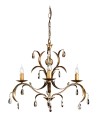 Elstead Lighting Interior Pendant LILY 3x60W E14 LL3 ANT BRZ.
