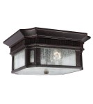 Outdoor ceiling lamps - Elstead FEDERAL Outdoor Plafond E27 2x60W IP44 Brown FE-FEDERAL-F. - product 1