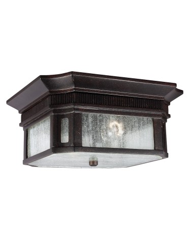 Elstead FEDERAL Outdoor Plafond E27 2x60W IP44 Brown FE-FEDERAL-F.