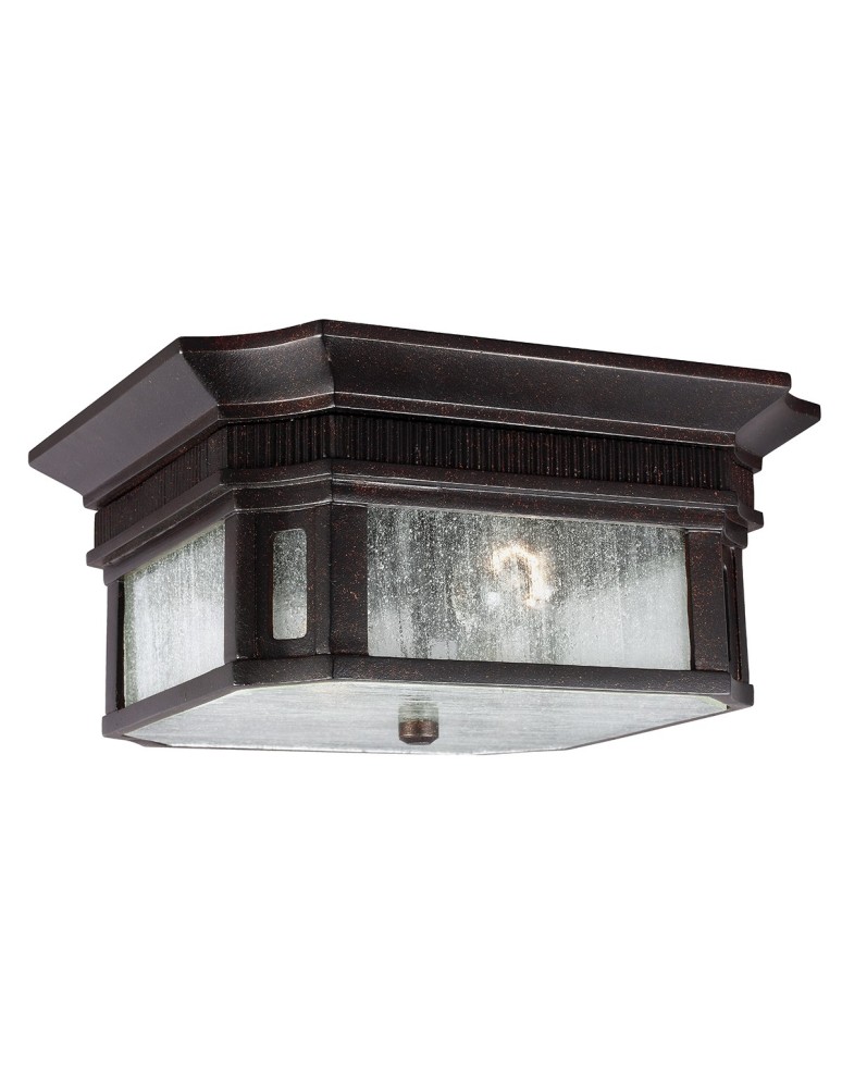 Outdoor ceiling lamps - Elstead FEDERAL Outdoor Plafond E27 2x60W IP44 Brown FE-FEDERAL-F. - product kolory-swiatla.pl 1