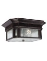 Elstead FEDERAL Outdoor Plafond E27 2x60W IP44 Brown FE-FEDERAL-F.