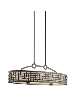 Elstead Lighting Kichler LOOM OVAL ISLAND Pendant 4x100W E27 KL/LOOM/ISLE.