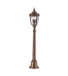 Standing garden lamps - Elstead ENGLISH BRIDLE Outdoor Standing E14 3x60W IP44 Brown FE-EB4-M-BRB. - product 1