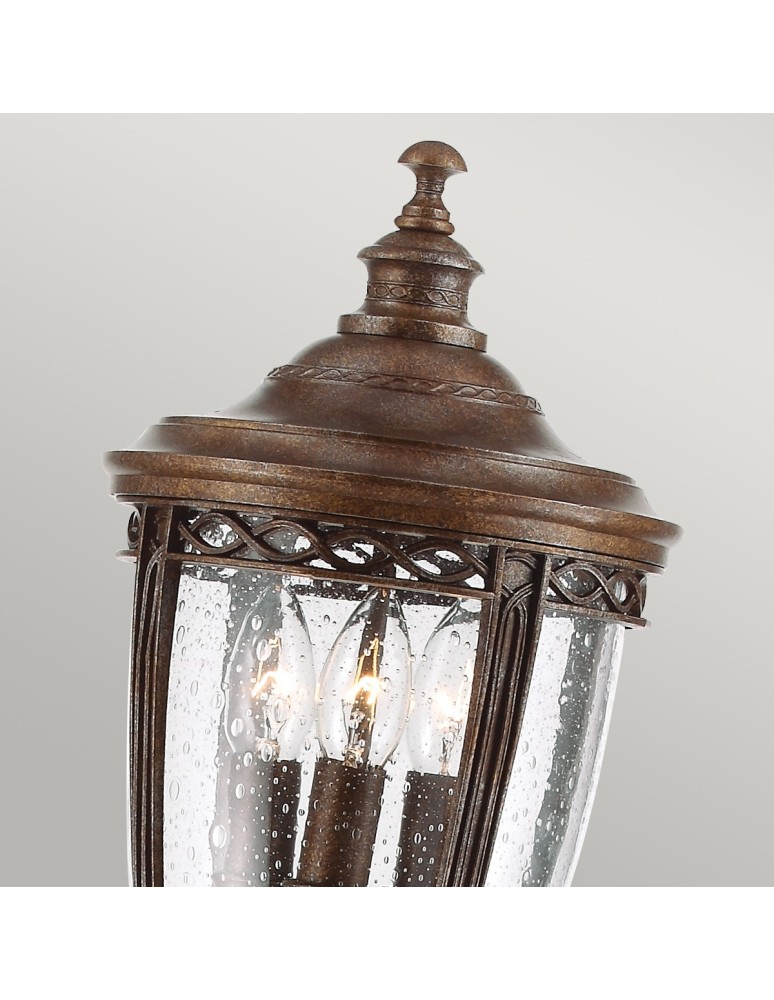 Standing garden lamps - Elstead ENGLISH BRIDLE Outdoor Standing E14 3x60W IP44 Brown FE-EB4-M-BRB. - product kolory-swiatla.pl 2